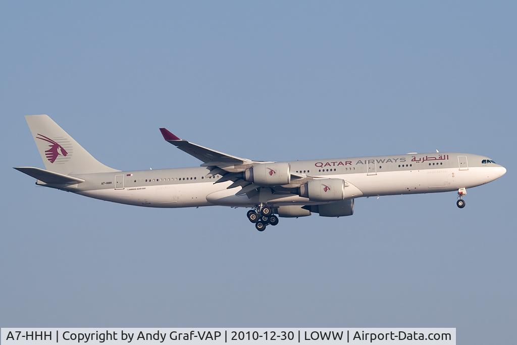 A7-HHH, 2003 Airbus A340-541 C/N 495, Qatar Airways A340-500