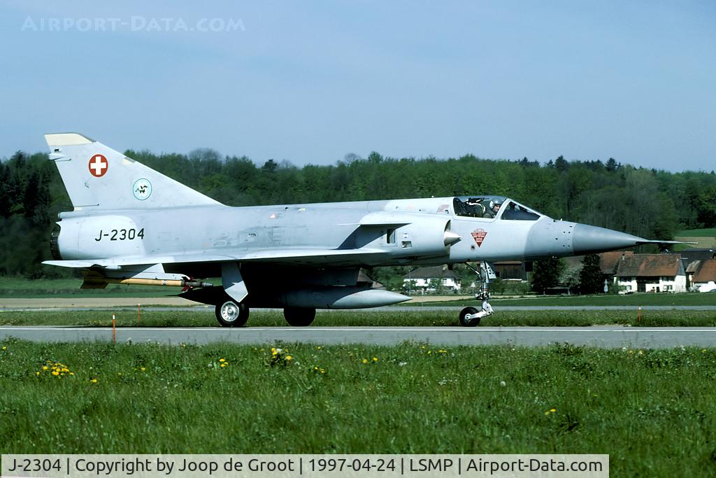 J-2304, Dassault (F+W Emmen) Mirage IIIS C/N 17-26-101/994, Fl St 16