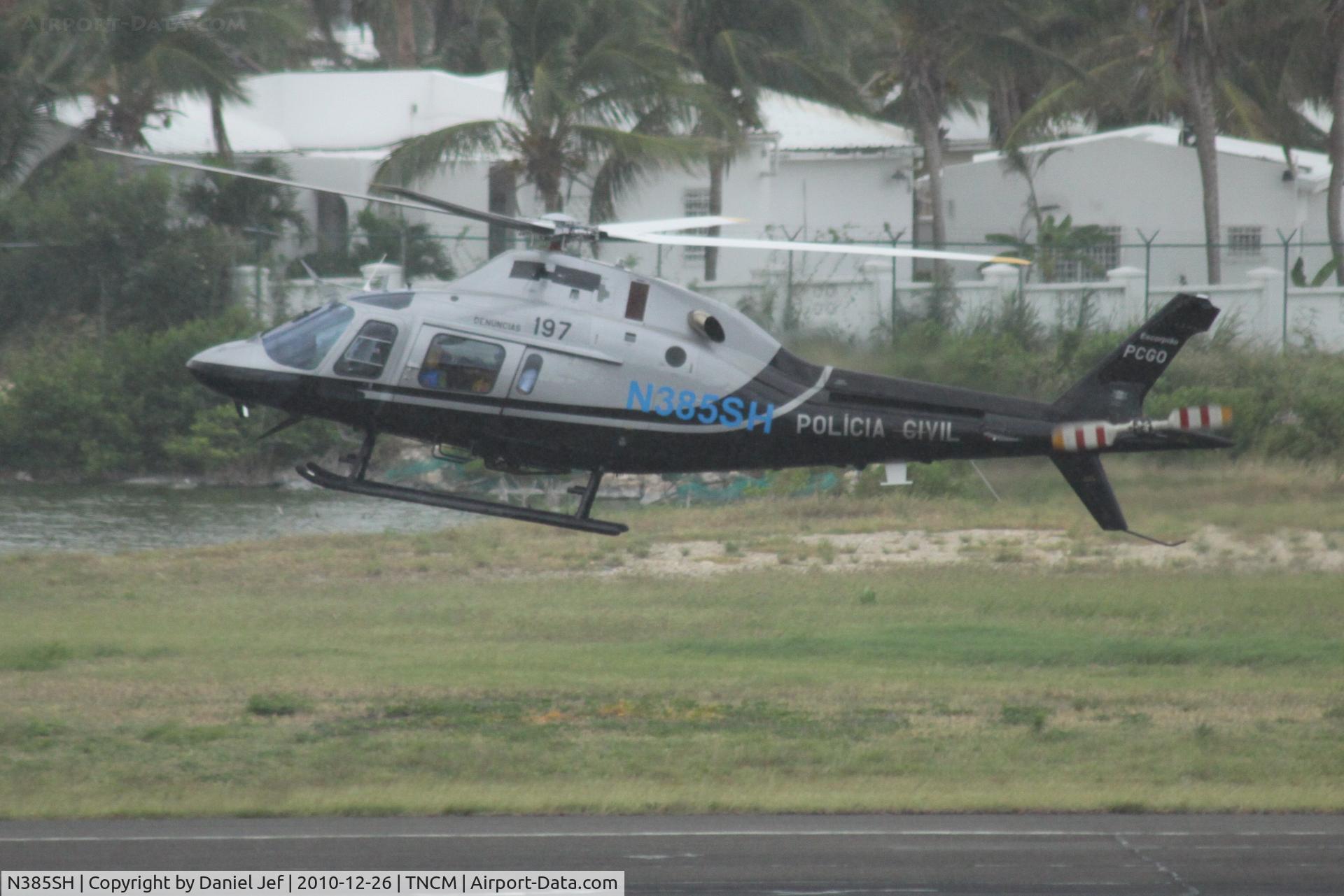 N385SH, AgustaWestland AW-119 MKII Koala C/N 14768, as you see. YEA!!!!