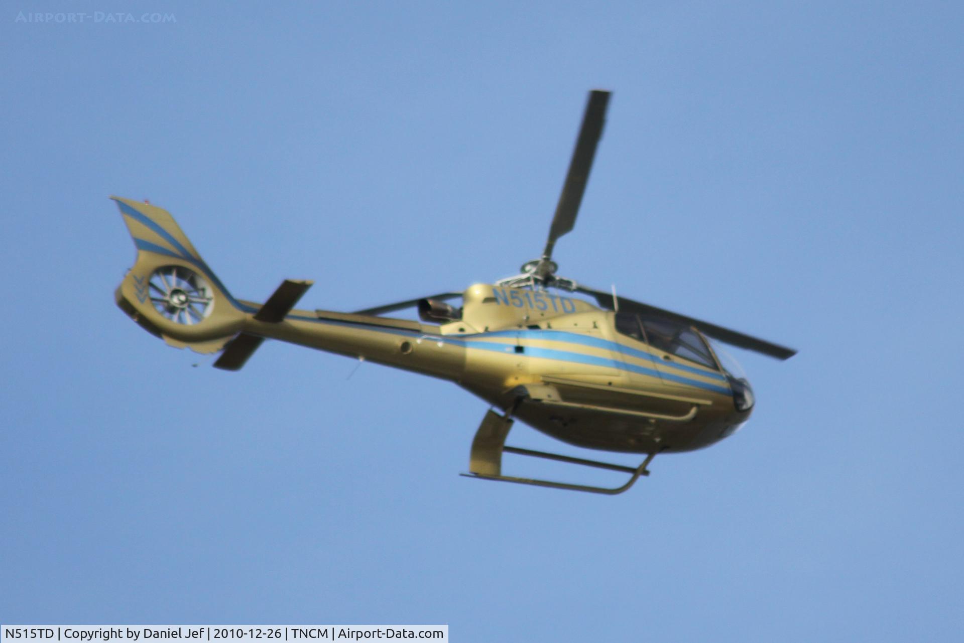 N515TD, 2004 Eurocopter EC-130B-4 (AS-350B-4) C/N 3863, N515TD hovering above TNCM