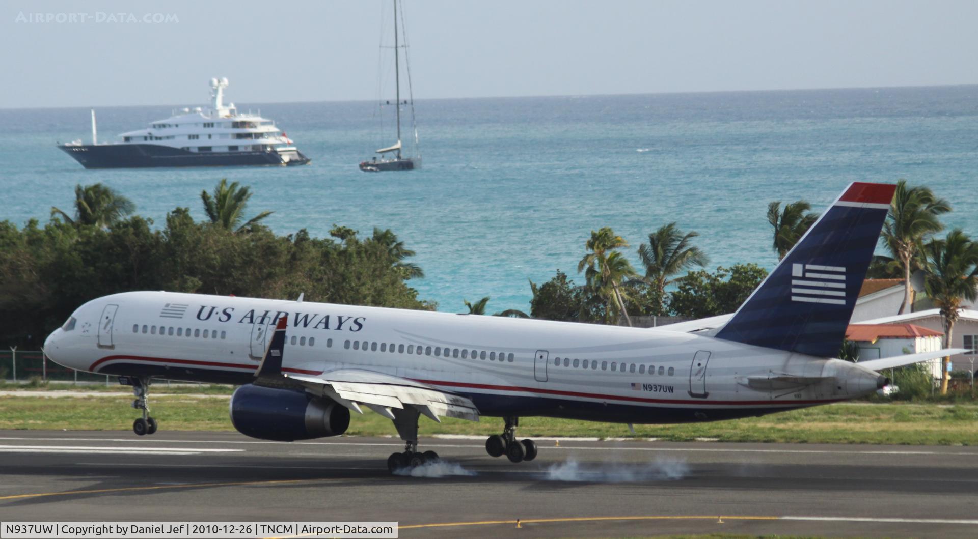 N937UW, 1994 Boeing 757-2B7 C/N 27245, N937UW landing at TNCM