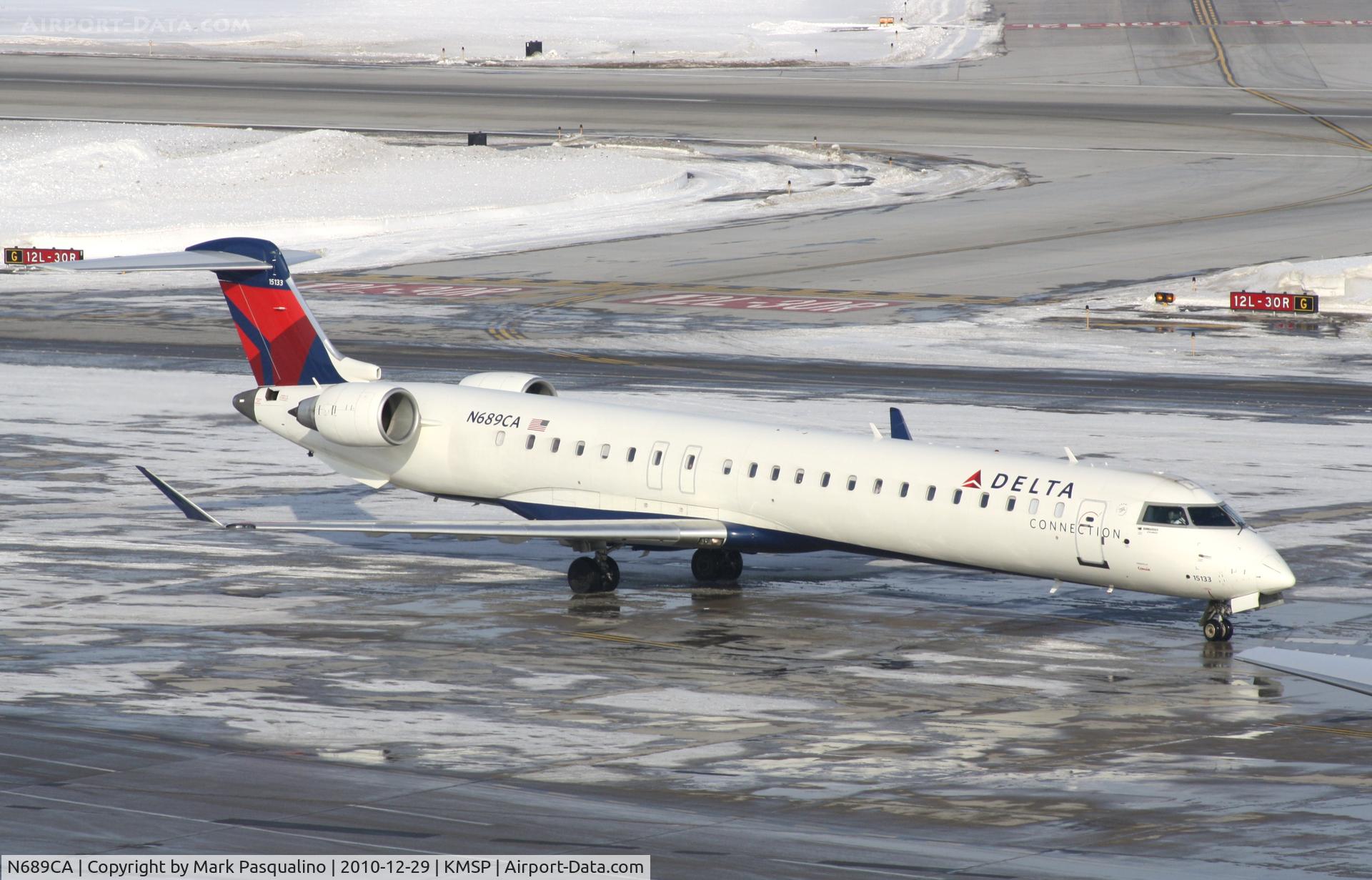 N689CA, 2007 Bombardier CRJ-900ER (CL-600-2D24) C/N 15133, CL600-2D24