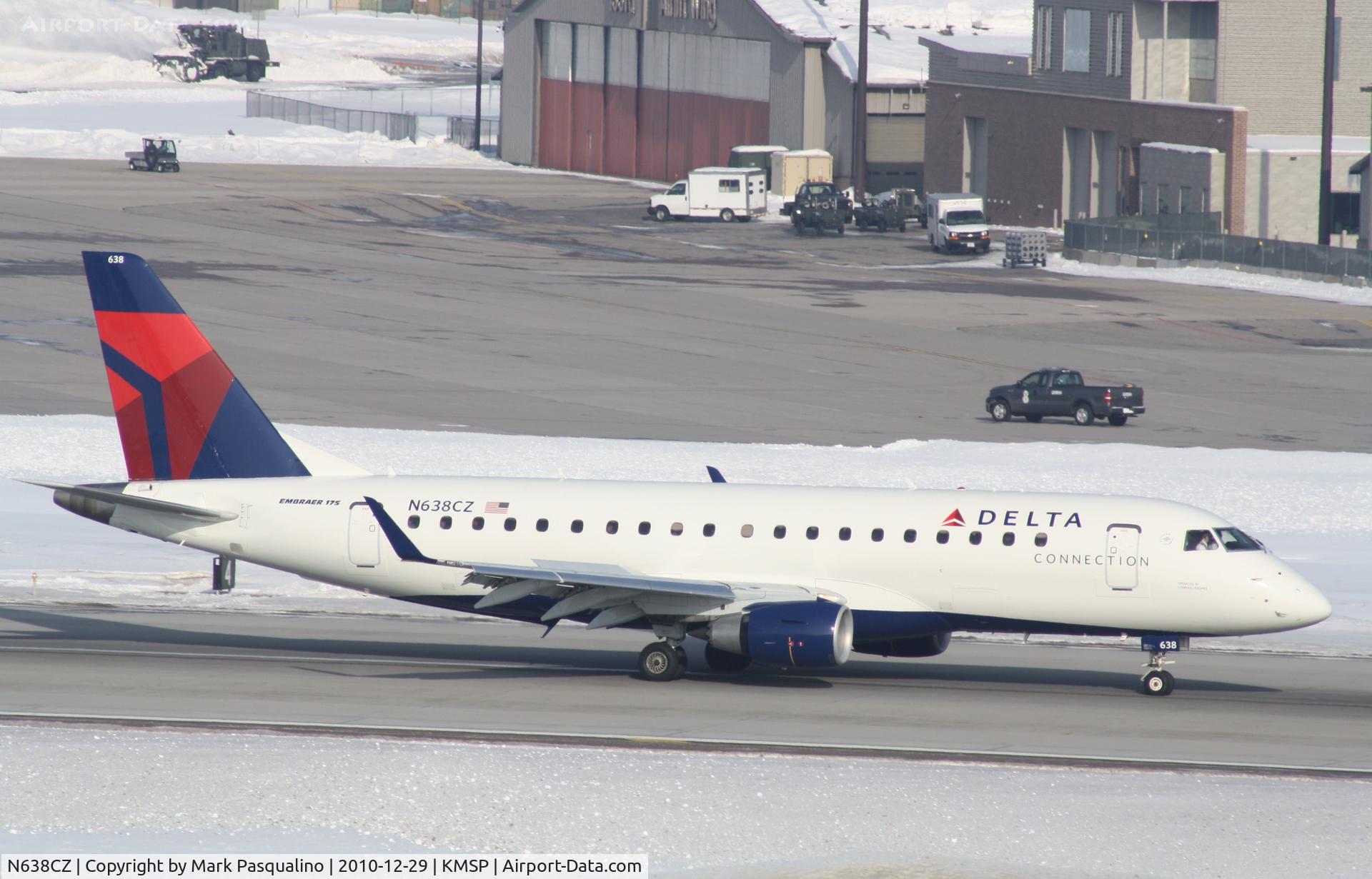 N638CZ, 2008 Embraer 175LR (ERJ-170-200LR) C/N 17000259, ERJ 170-200 LR