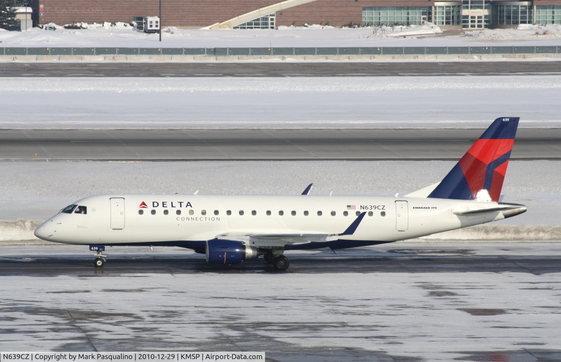 N639CZ, 2008 Embraer 175LR (ERJ-170-200LR) C/N 17000262, ERJ 170-200 LR