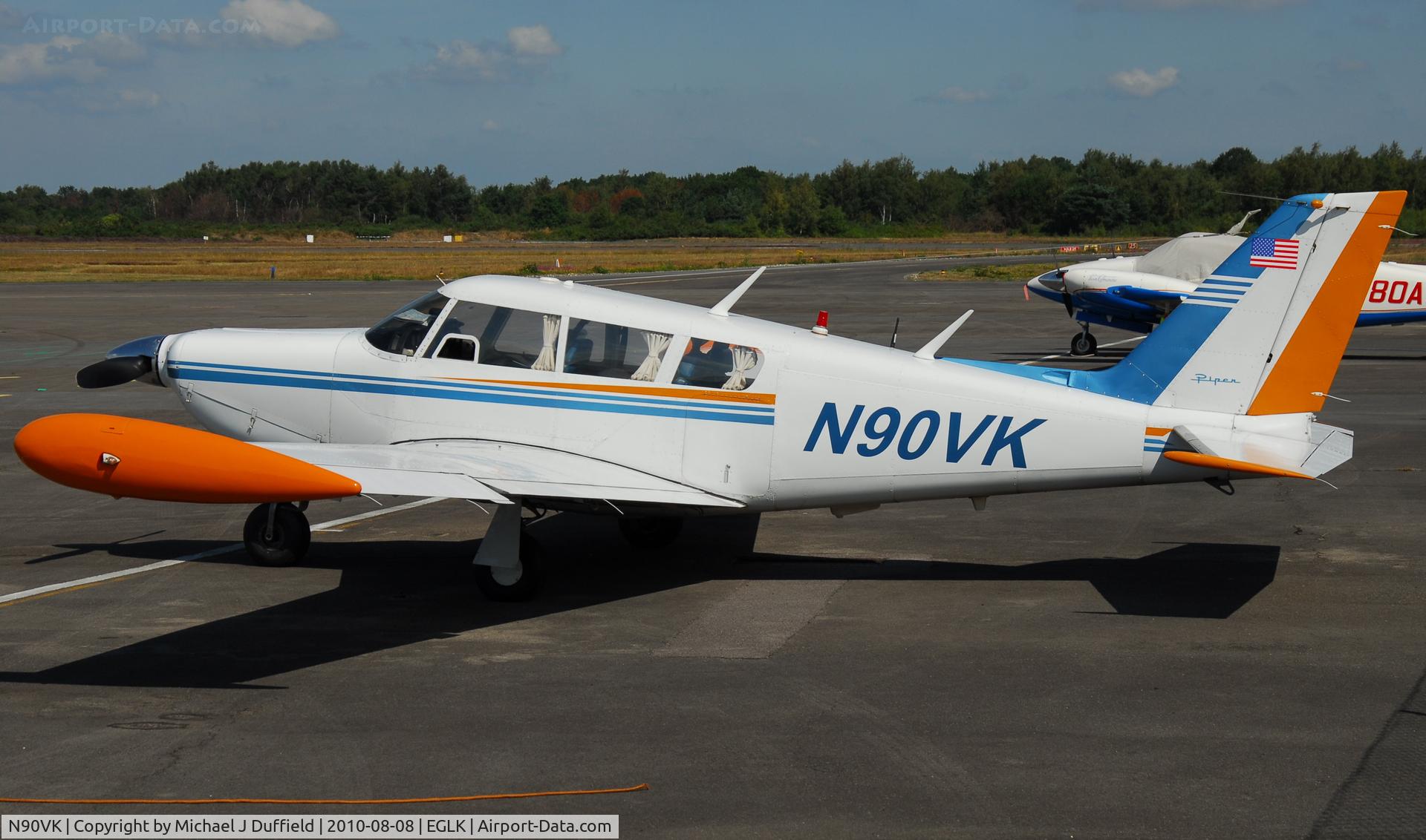 N90VK, 1970 Piper PA-24-260 Comanche C C/N 24-4926, Colourful visiting Comanche at Blackbushe