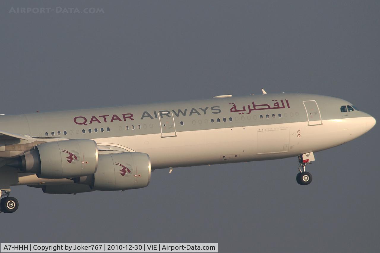A7-HHH, 2003 Airbus A340-541 C/N 495, Qatar Amiri Flight
