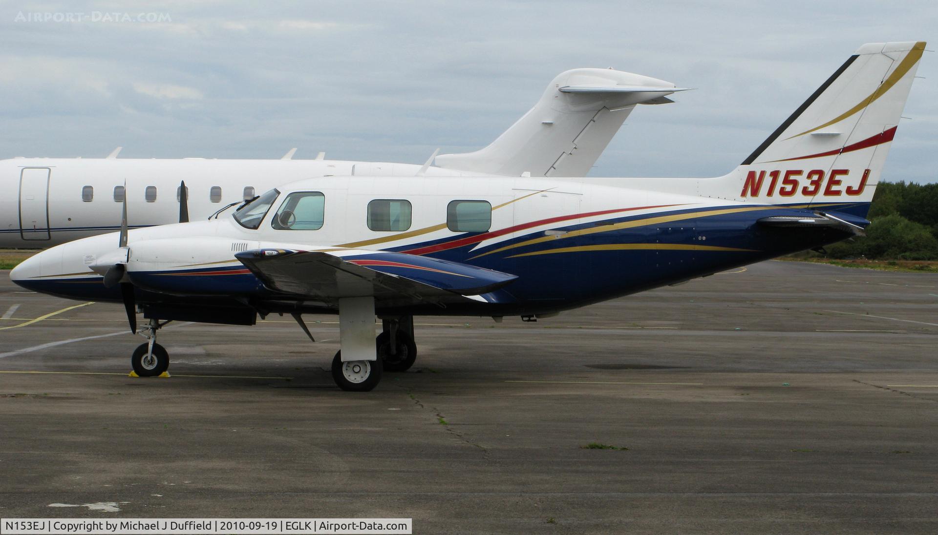 N153EJ, 1983 Piper PA-31P-350 Mojave Mojave C/N 31P-8414011, Navajo P at Blackbushe