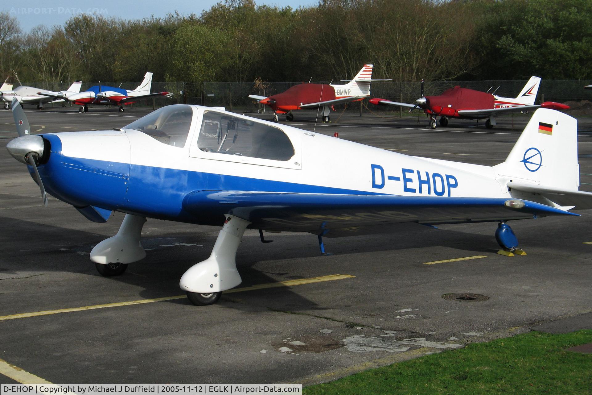 D-EHOP, Bolkow Bo-207 C/N 206, UK-based Bolkow 207 c/n 206 at Blackbushe 12th Nov 2005