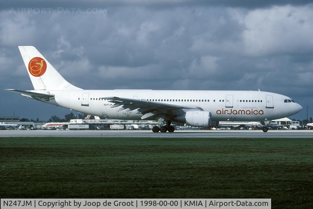N247JM, 1984 Airbus A300B4-203 C/N 247, Air Jamaica