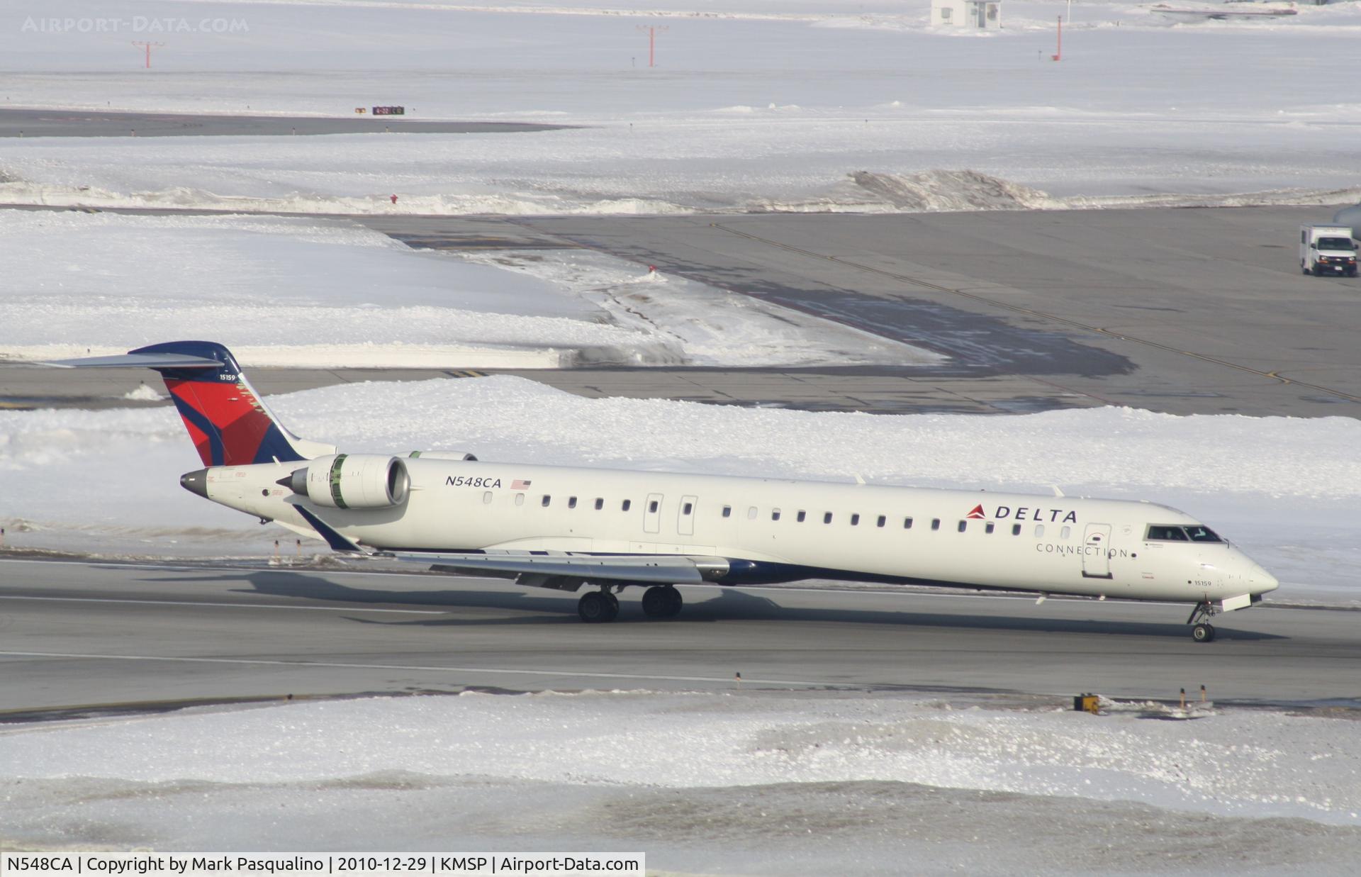 N548CA, 2008 Bombardier CRJ-900ER (CL-600-2D24) C/N 15159, CL600-2D24