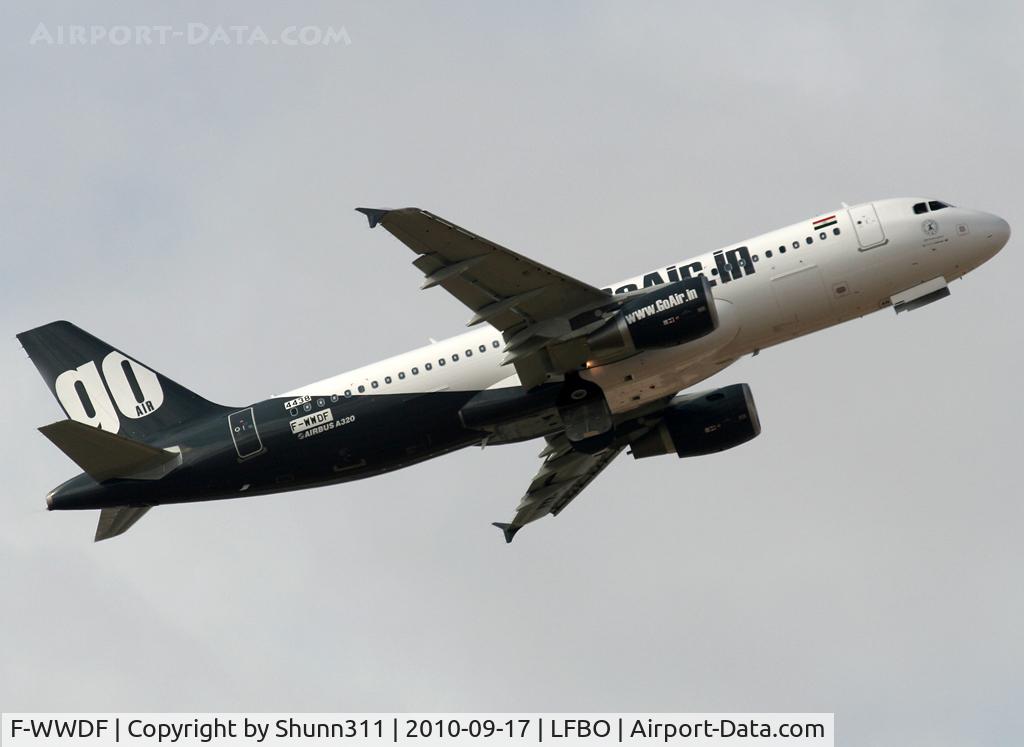 F-WWDF, 2010 Airbus A320-214 C/N 4438, C/n 4438 - To be VT-WAN