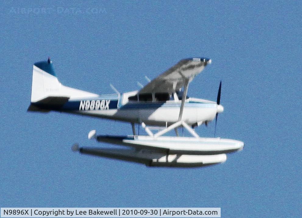 N9896X, 1961 Cessna 185 Skywagon C/N 1850096, While Operating over Forest Lake, MN