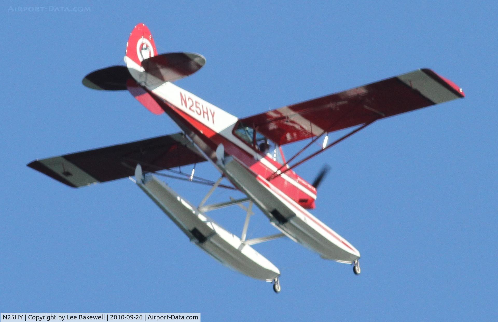 N25HY, 1998 Aviat A-1B Husky C/N 2005, While operating on or above Forest Lake, MN
