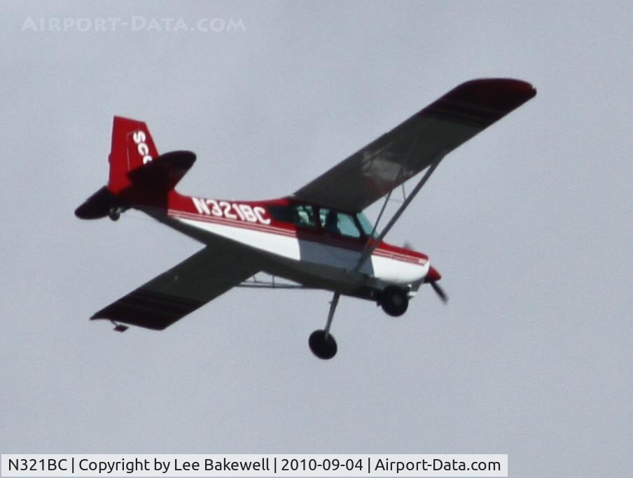 N321BC, 1994 American Champion 8GCBC Scout C/N 370-95, While operating on or above Forest Lake, MN