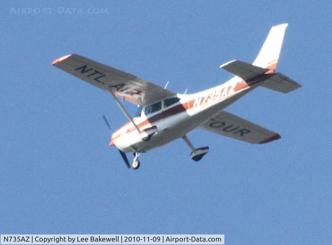 N735AZ, 1976 Cessna 182Q Skylane C/N 18265283, While operating on or above Forest Lake, MN
