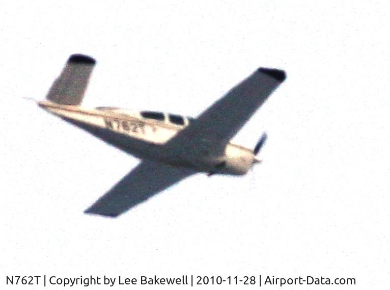 N762T, 1973 Beech V35B Bonanza C/N D-9434, While overflying Forest Lake, MN