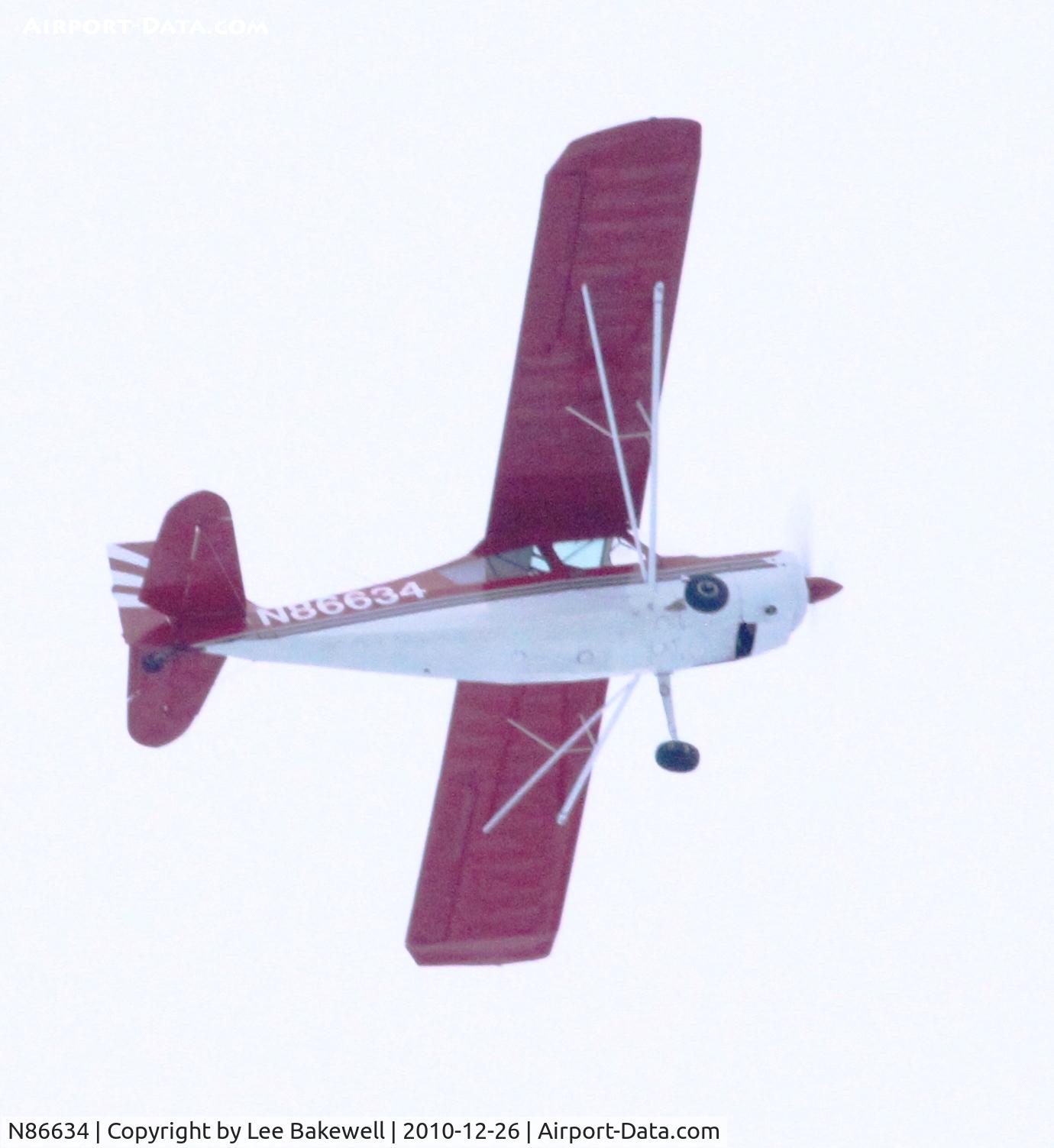 N86634, 1973 Bellanca 7ECA Citabria C/N 1012-74, While overflying Forest Lake, MN