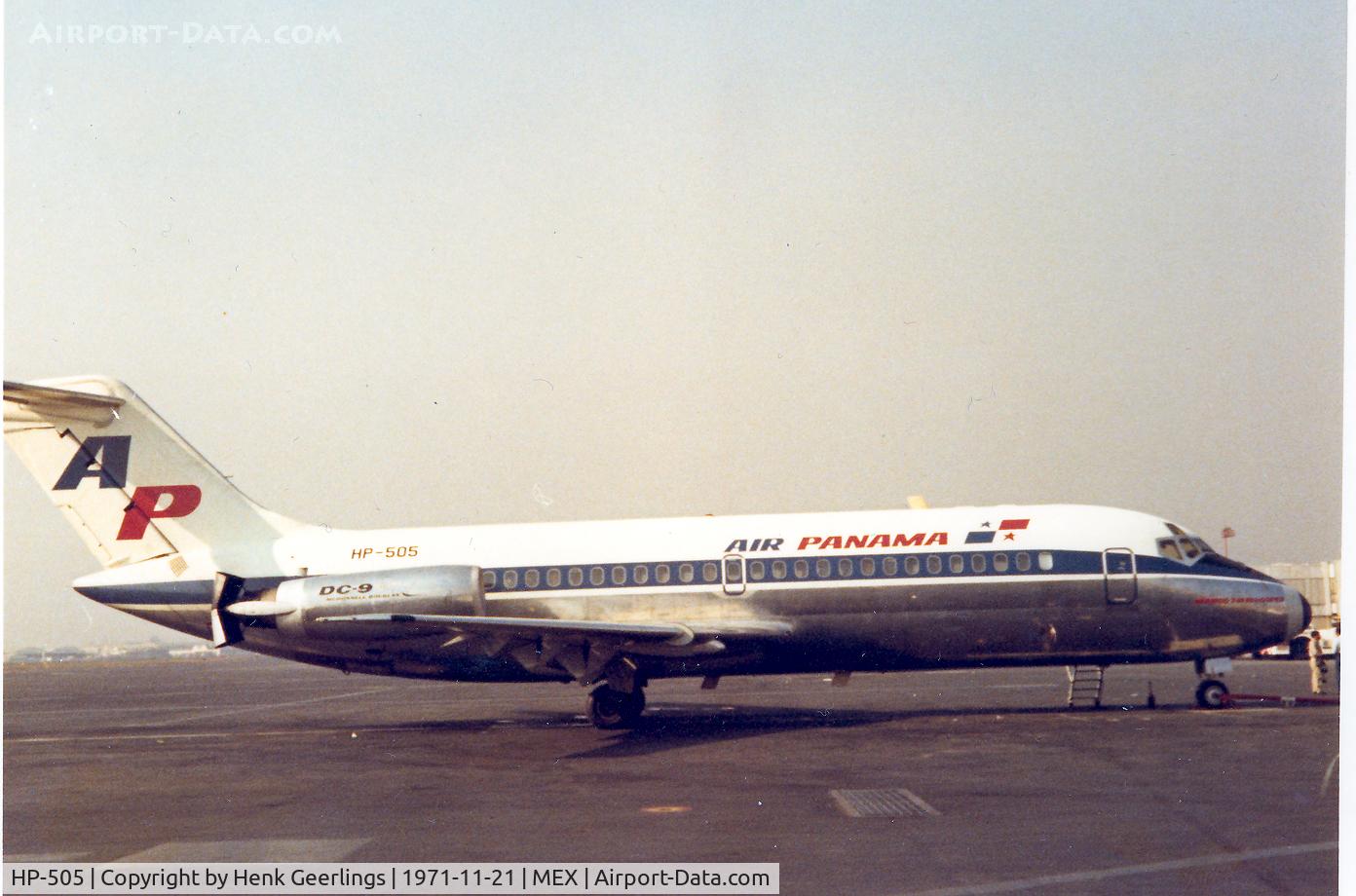HP-505, 1967 Douglas DC-9-15 C/N 45786, Air Panama
