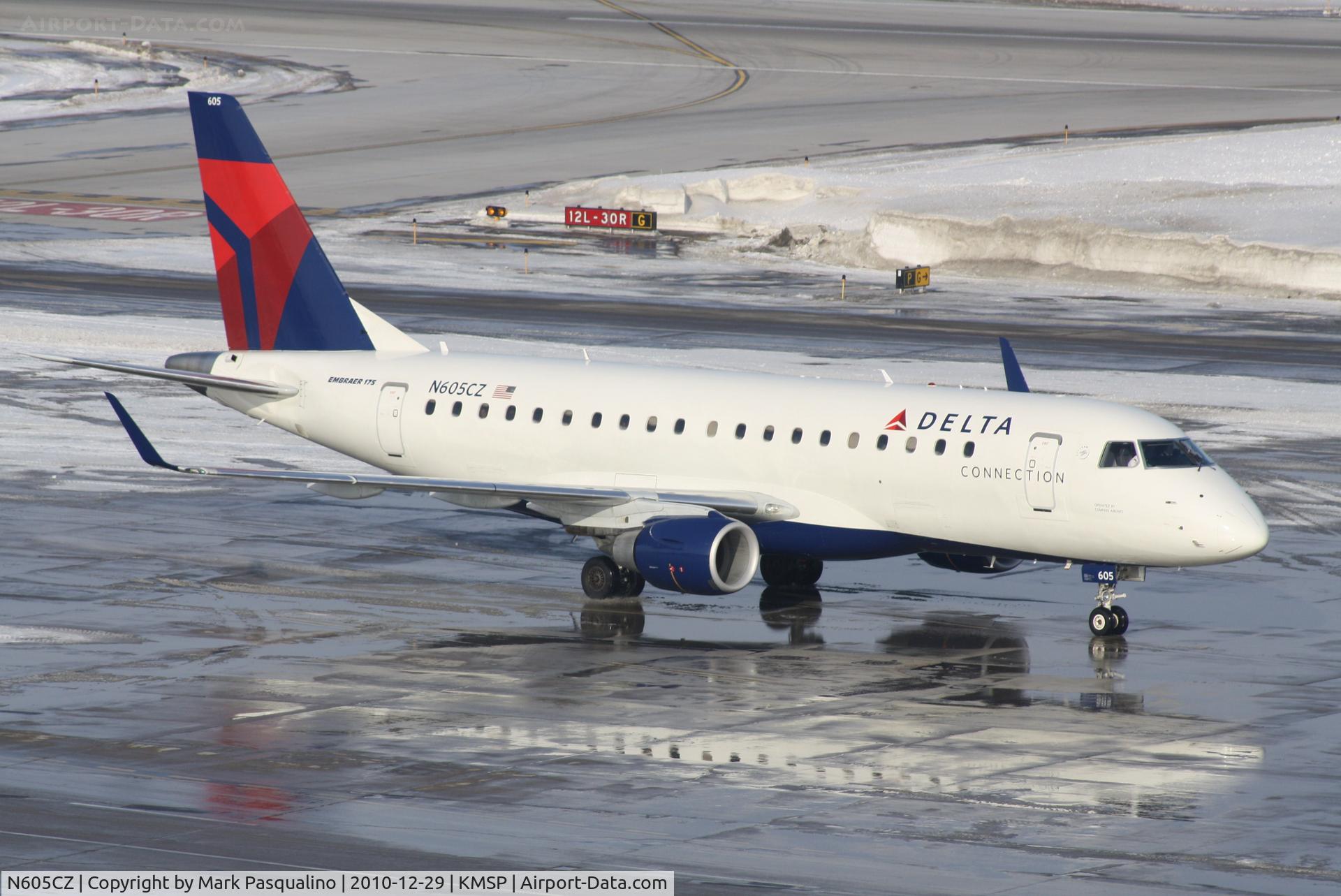 N605CZ, 2007 Embraer 175LR (ERJ-170-200LR) C/N 17000186, ERJ 170-200 LR