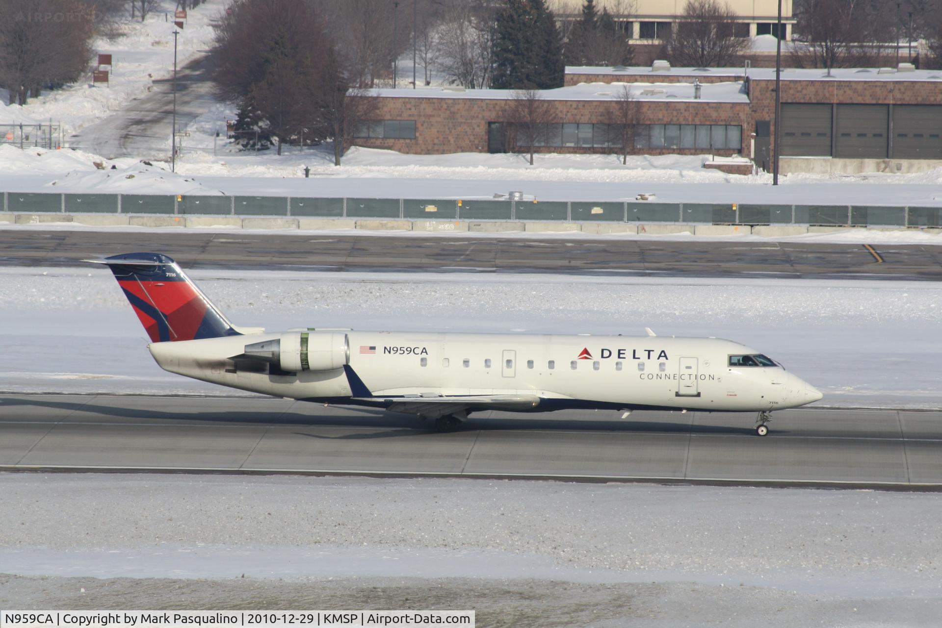 N959CA, 1996 Canadair CRJ-100ER (CL-600-2B19) C/N 7116, CL-600-2B19