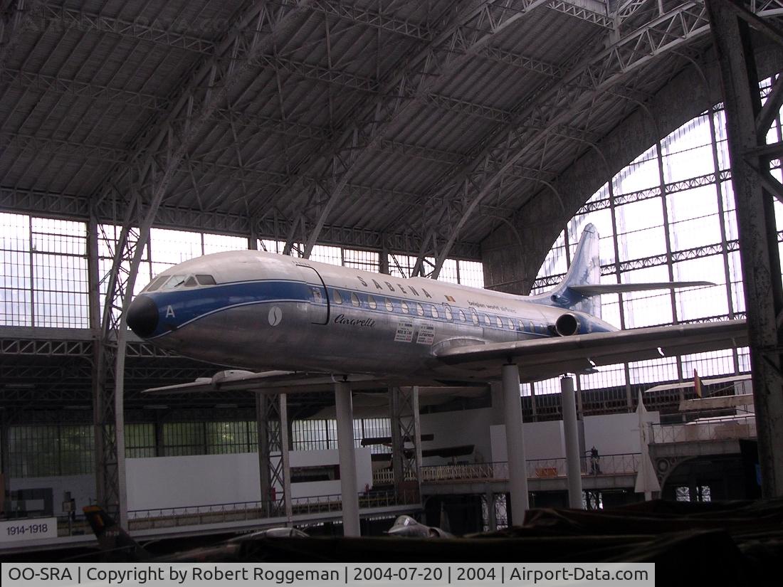 OO-SRA, 1961 Sud Aviation SE-210 Caravelle VI-N C/N 64, Preserved Brussels Air Museum.
SABENA colors