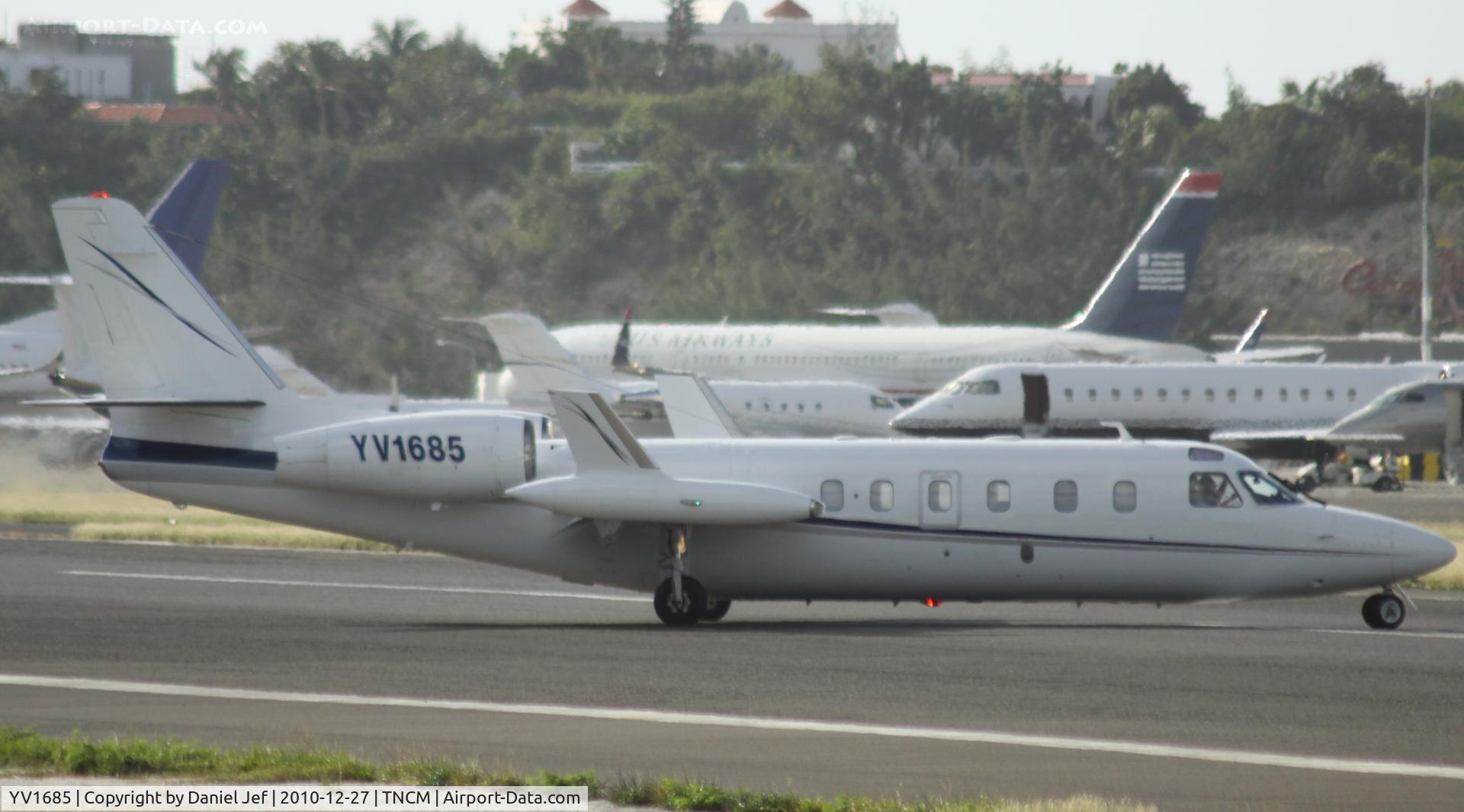YV1685, 1981 Israel Aircraft Industries IAI-1124A Westwind II C/N 330, YV 1685 Back tracking the active at TNCM