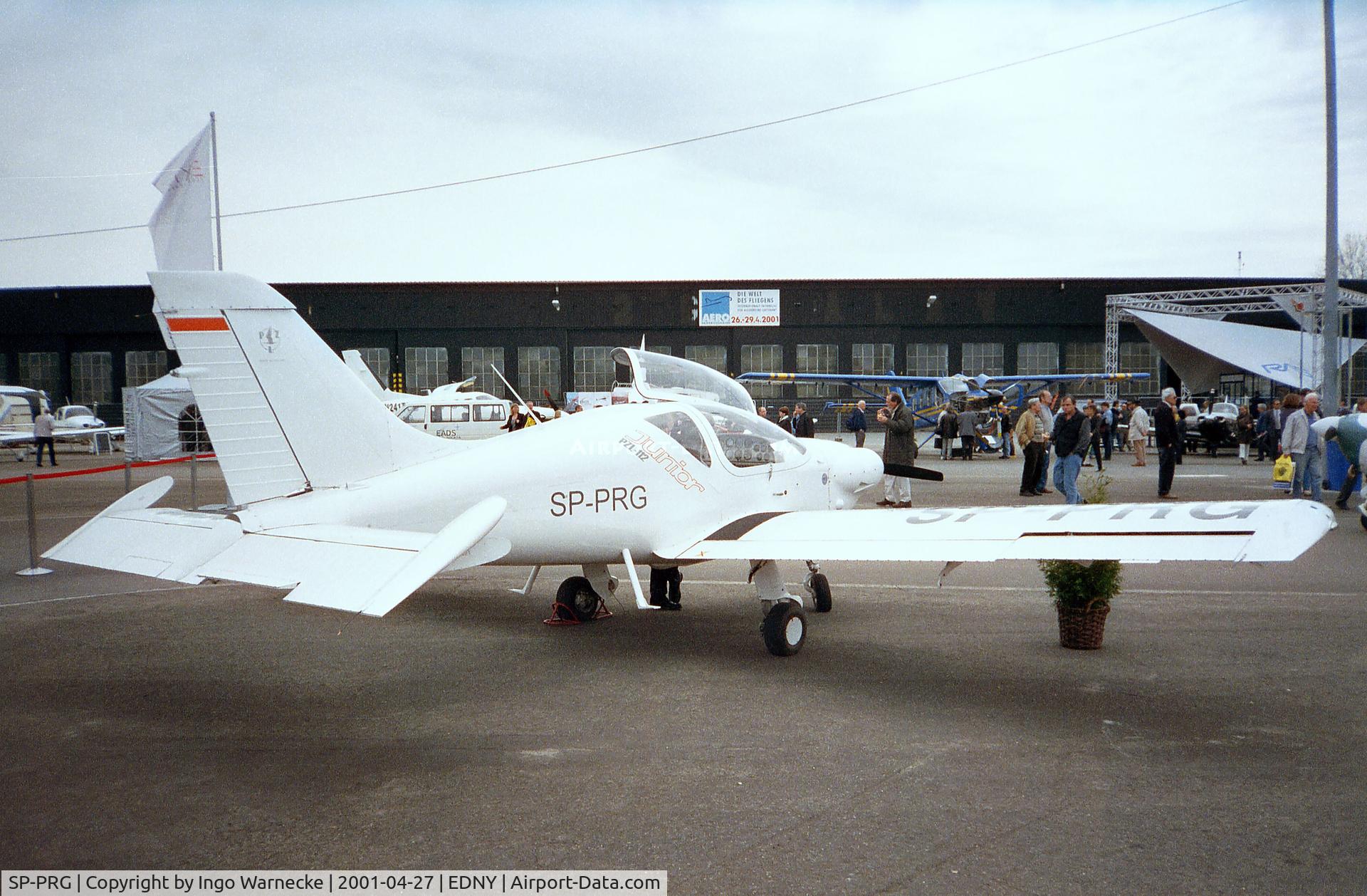 SP-PRG, PZL-Okecie PZL-112 Junior C/N 001, PZL-112 Junior at the AERO 2001, Friedrichshafen