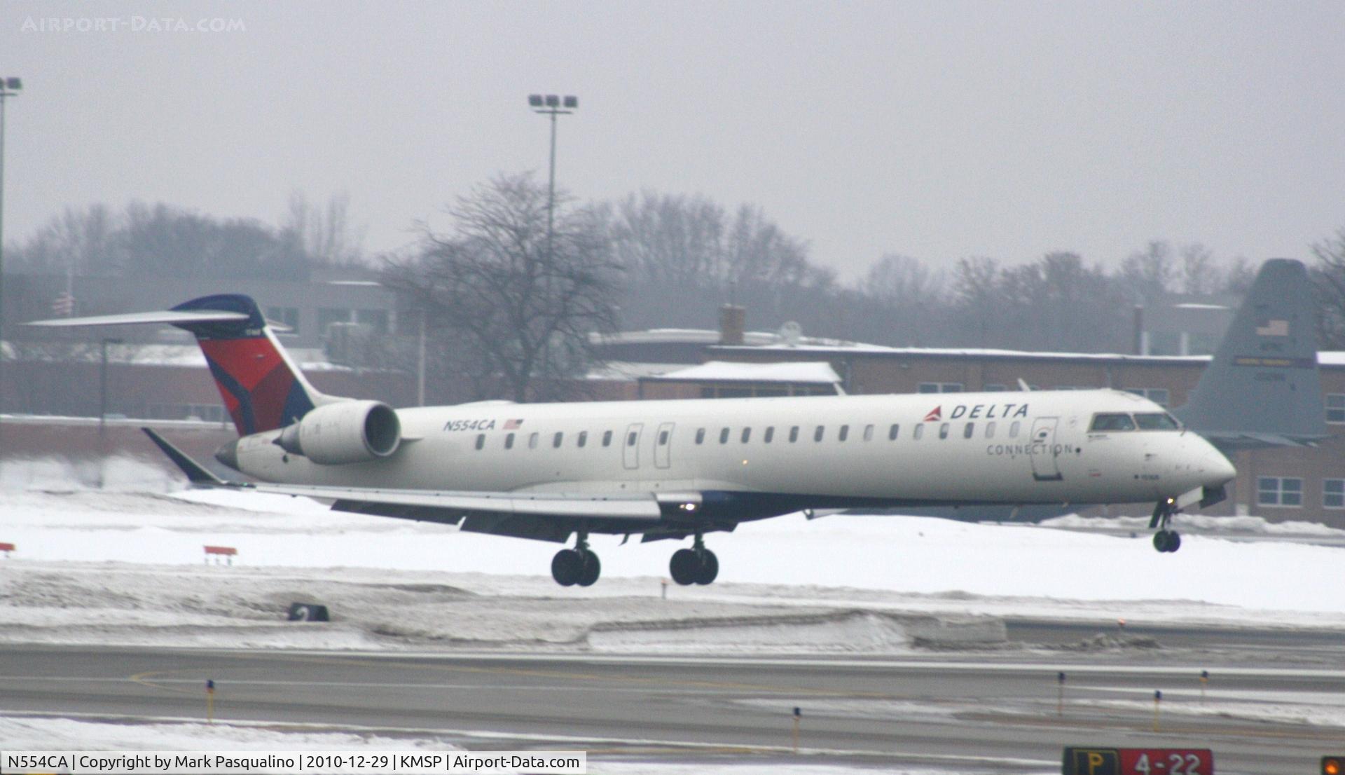 N554CA, 2008 Bombardier CRJ-900ER (CL-600-2D24) C/N 15168, CL600-2D24