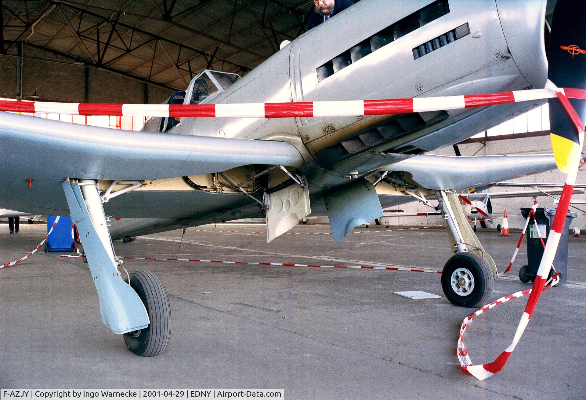 F-AZJY, 1998 Caudron JN-760-C1 replica C/N 01, Caudron-Renault JN 760 C1 replica at the AERO 2001, Friedrichshafen