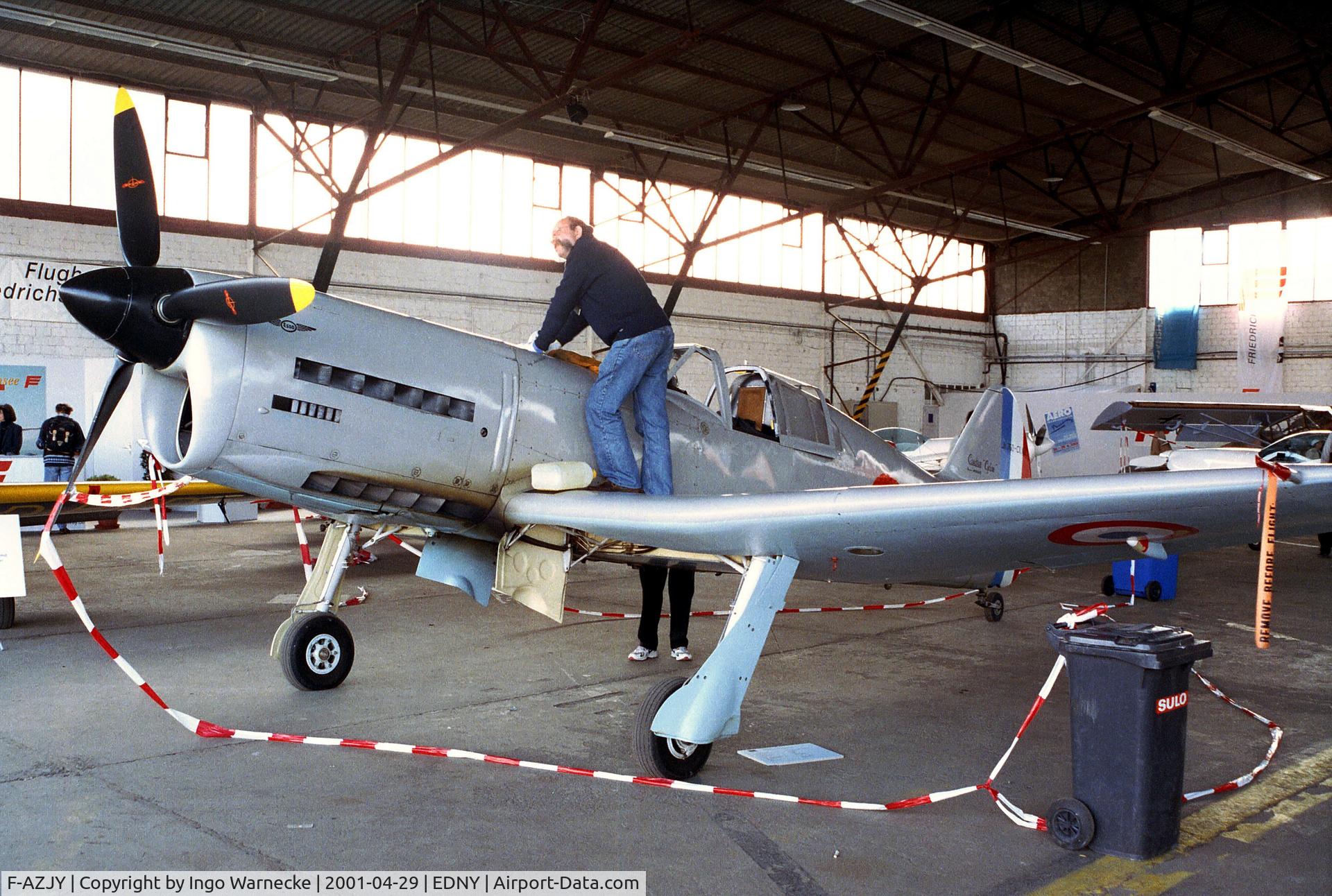 F-AZJY, 1998 Caudron JN-760-C1 replica C/N 01, Caudron-Renault JN 760 C1 replica at the AERO 2001, Friedrichshafen