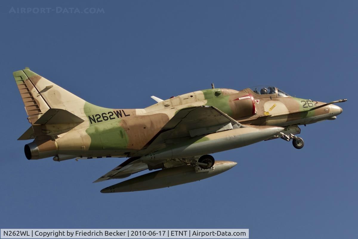 N262WL, Douglas A-4N Skyhawk C/N 14465, departure from Wittmund