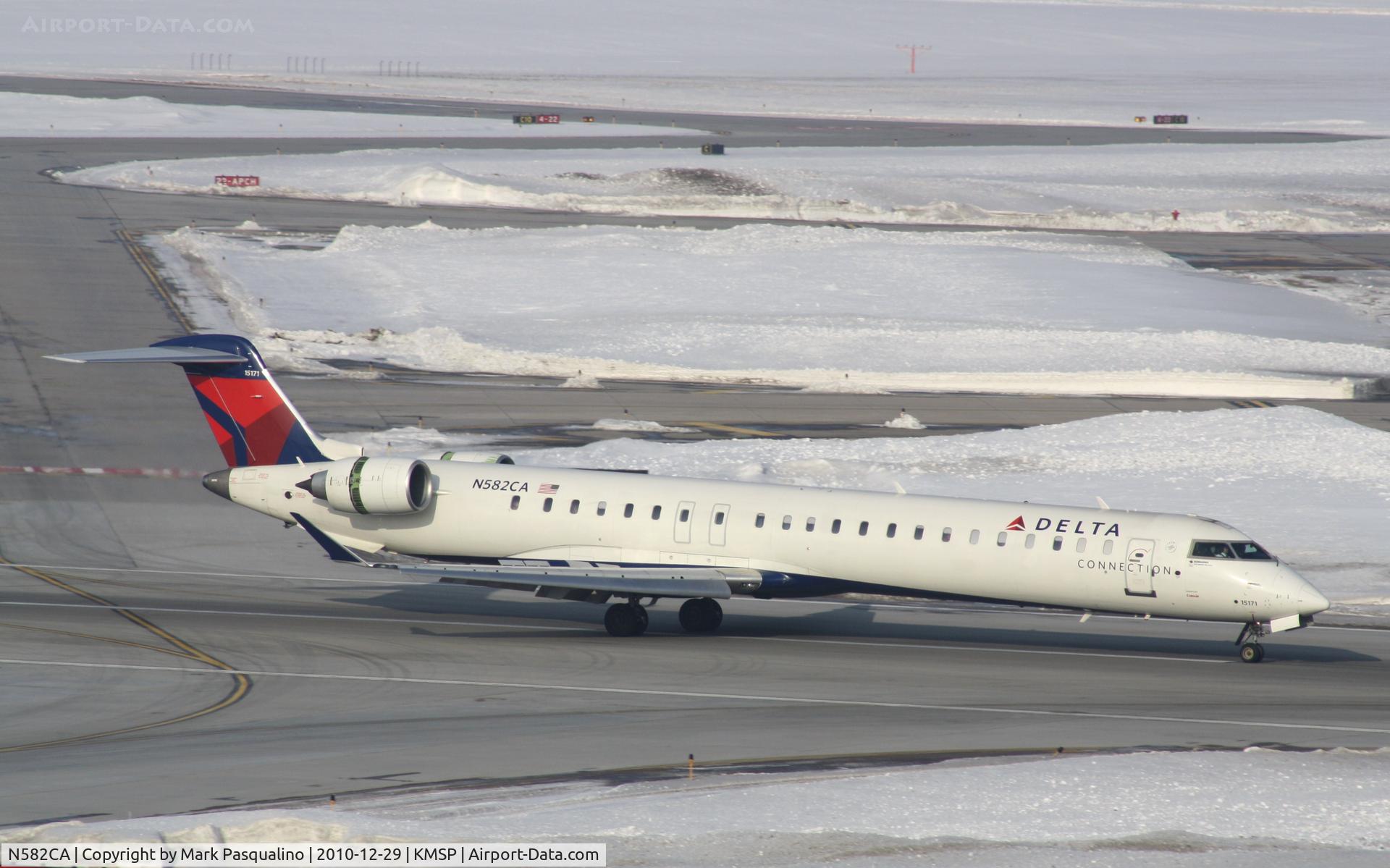 N582CA, 2008 Bombardier CRJ-900ER (CL-600-2D24) C/N 15171, CL600-2D24