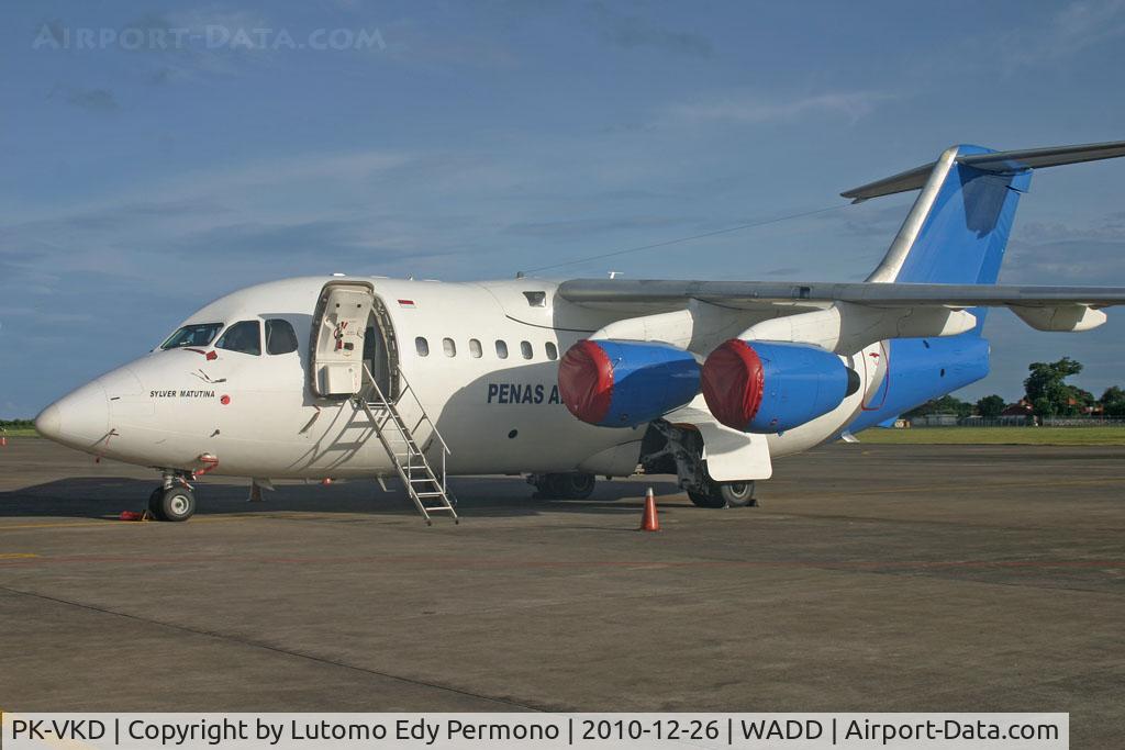 PK-VKD, 1989 British Aerospace BAe.146-100 C/N E1104, Penas Air