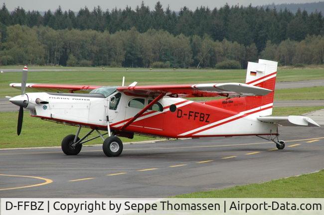D-FFBZ, 1990 Pilatus PC-6/B2-H4 Turbo Porter C/N 869, PC6 taxi out before a paradrop at Spa