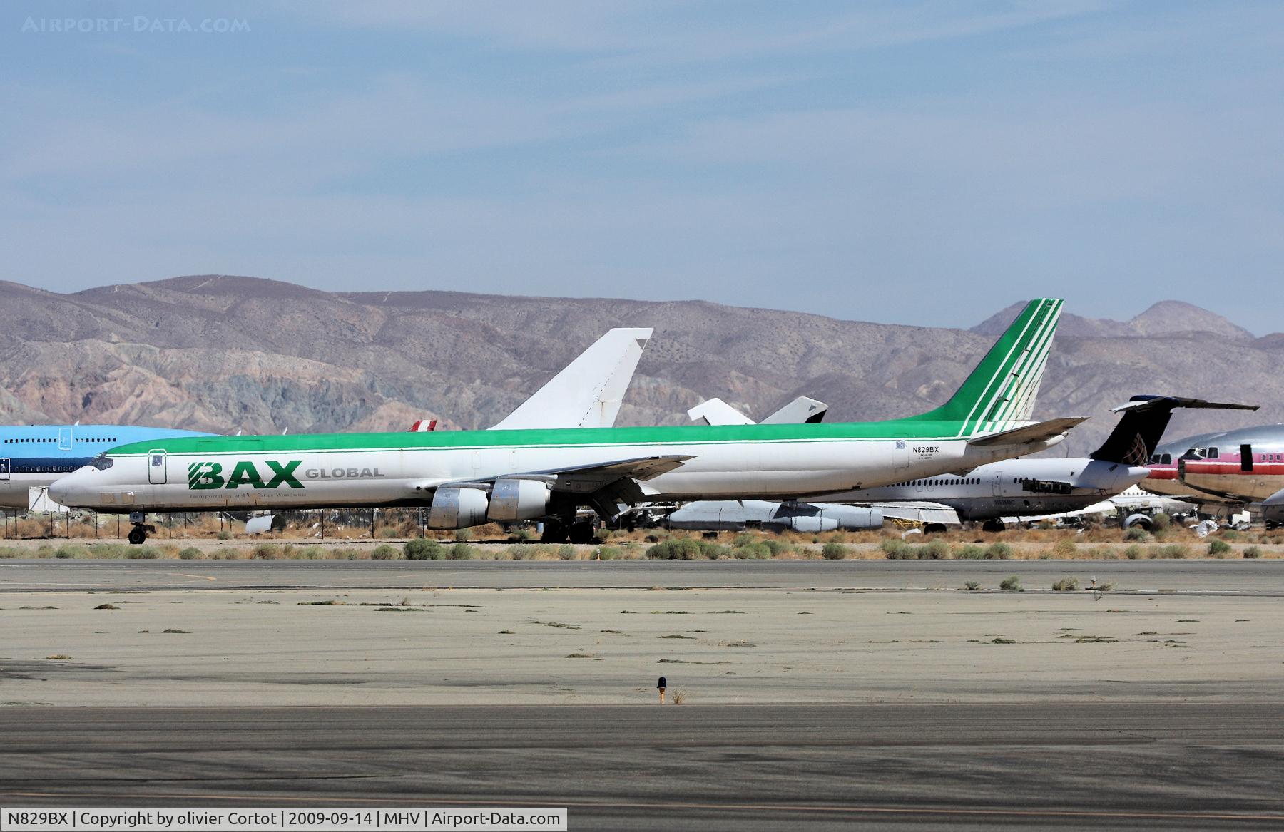N829BX, 1968 Douglas DC-8-71F C/N 45994, Last destination for that DC-8 ?