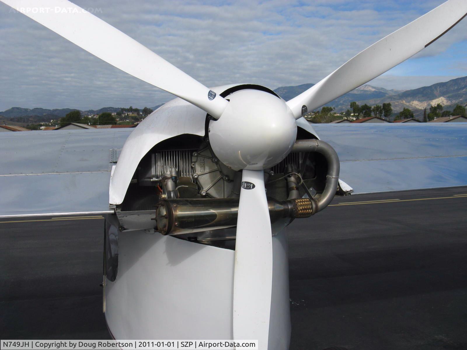 N749JH, 2008 Earthstar Odyssey C/N 61008, 2008 Caston/Caston Earthstar ODYSSEY, HKS 700E 2 cylinder 4 stroke 60 Hp engine, 3-blade pusher prop