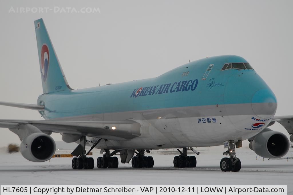 HL7605, 2006 Boeing 747-4B5ERF C/N 35526, Korean Air Boeing 747-400