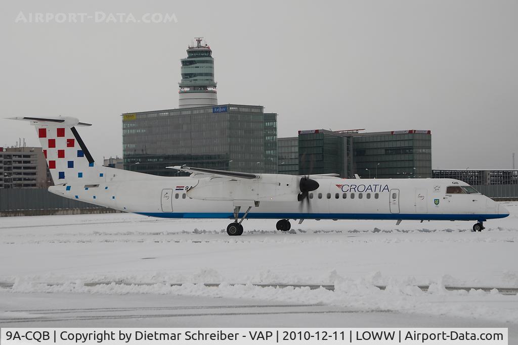 9A-CQB, 2008 De Havilland Canada DHC-8-402Q Dash 8 C/N 4211, Croatia Airlines Dah 8-400