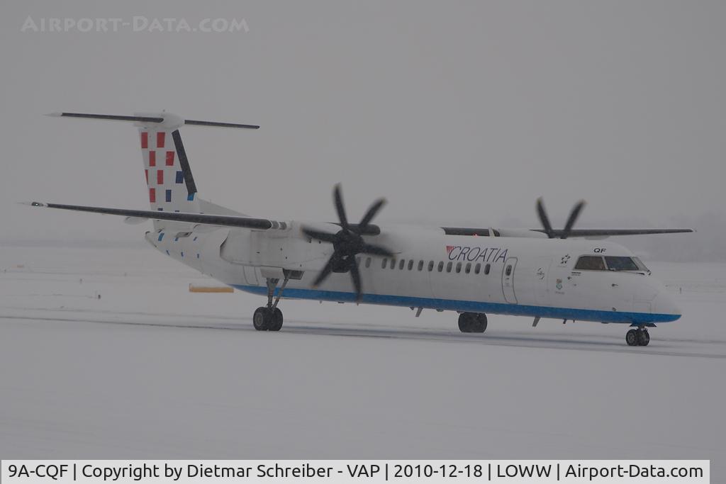 9A-CQF, 2010 De Havilland Canada DHC-8-402Q Dash 8 C/N 4301, Croatia Airlines Dash 8-400