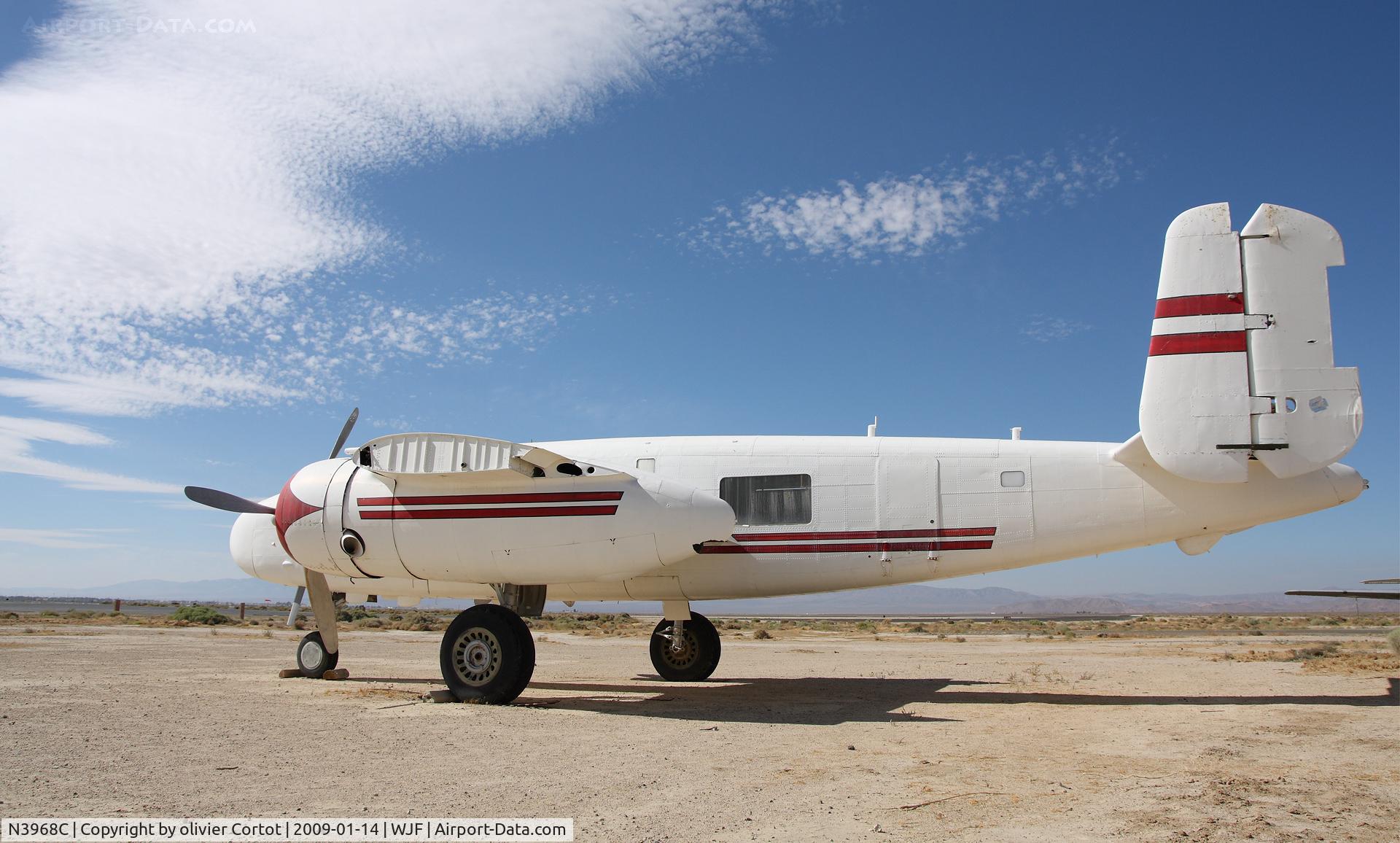 N3968C, 1942 North American B-25C Mitchell C/N 82-5886, So nice she should fly again someday !