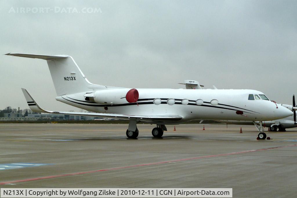 N213X, 1977 Grumman G-1159 Gulfstream II SP C/N 213, visitor