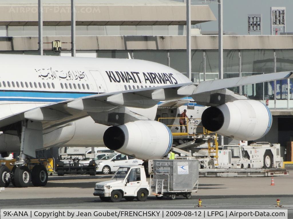 9K-ANA, 1995 Airbus A340-313 C/N 089, .