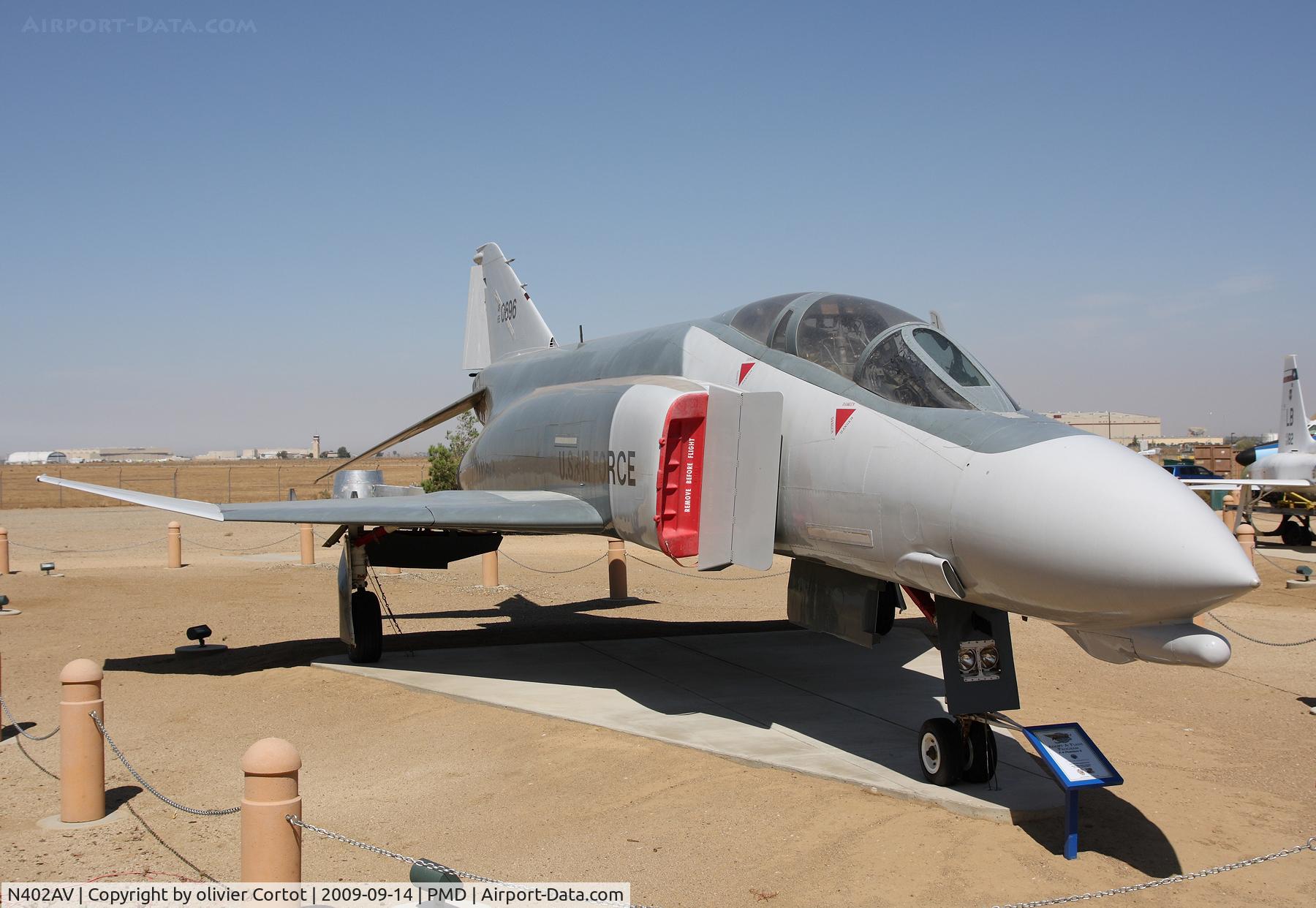 N402AV, 1965 McDonnell F-4D Phantom II C/N 1735, Now part of the plant 42 Heritage airpark
