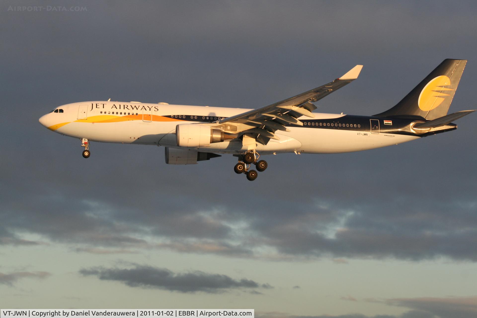 VT-JWN, 2008 Airbus A330-202 C/N 932, Early arrival of flight 9W226 to RWY 25L