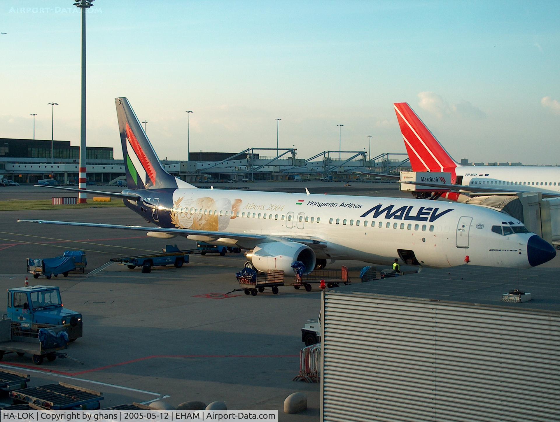 HA-LOK, 2004 Boeing 737-8Q8 C/N 30669, Athens 2004 Olympics