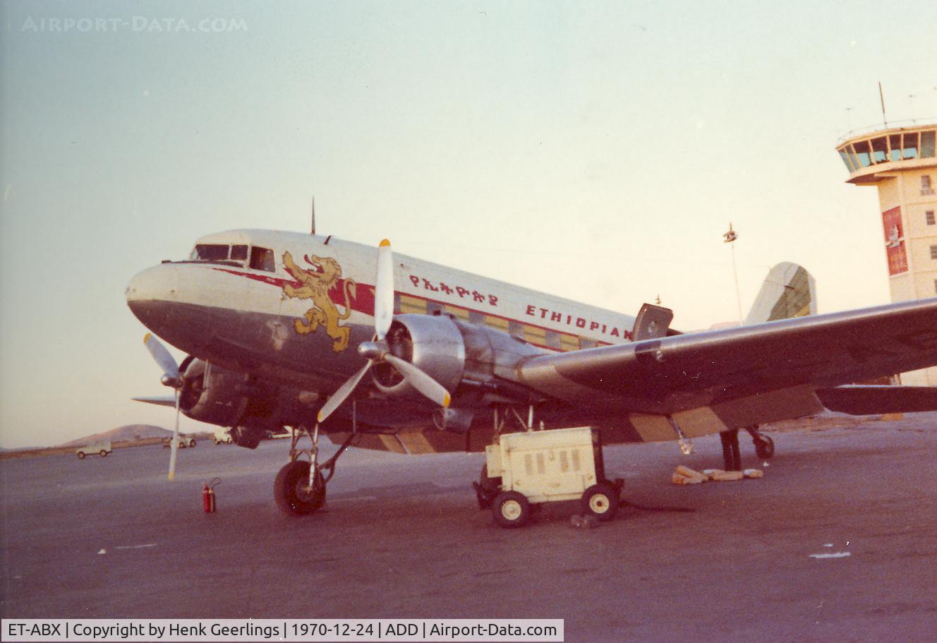 ET-ABX, Douglas C-47-DL C/N 4292, Ethiopian Airlines