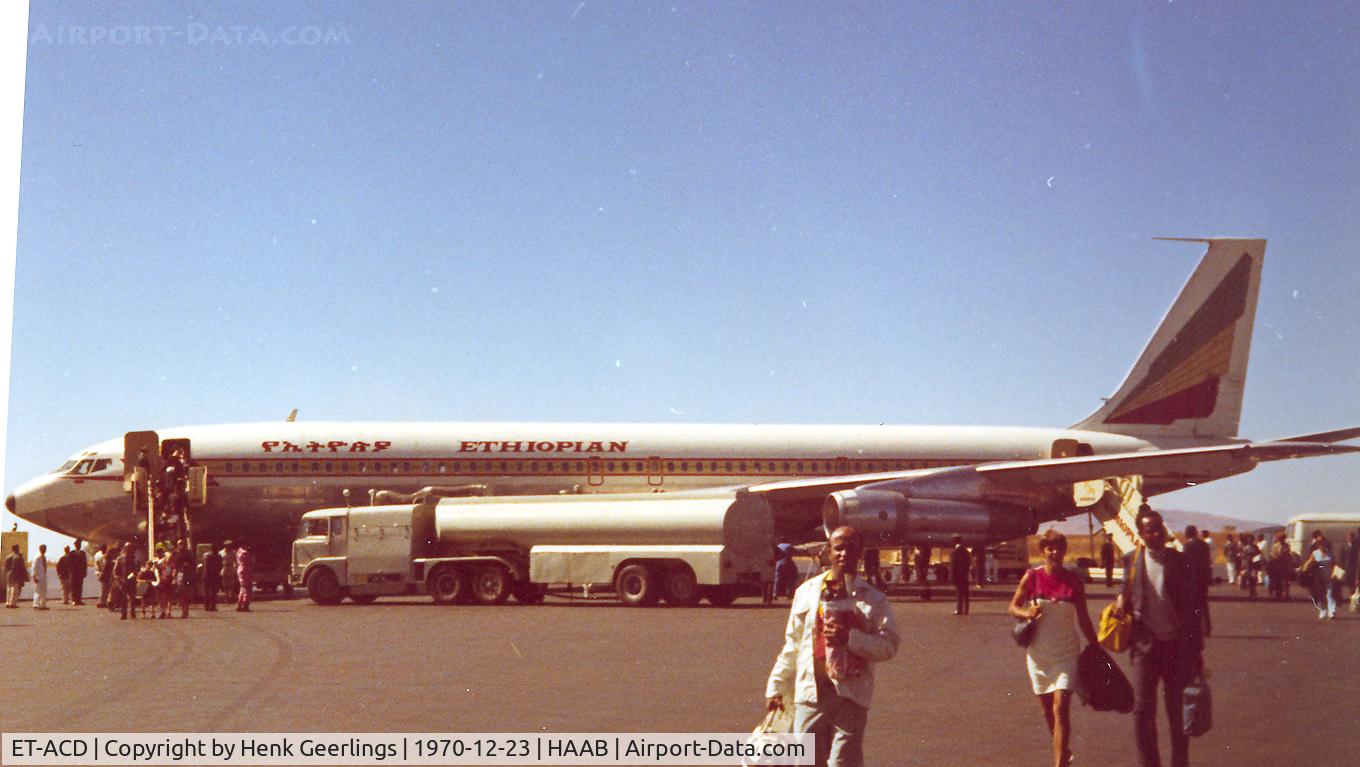 ET-ACD, 1968 Boeing 707-360C C/N 19736, Ethiopian Airlines