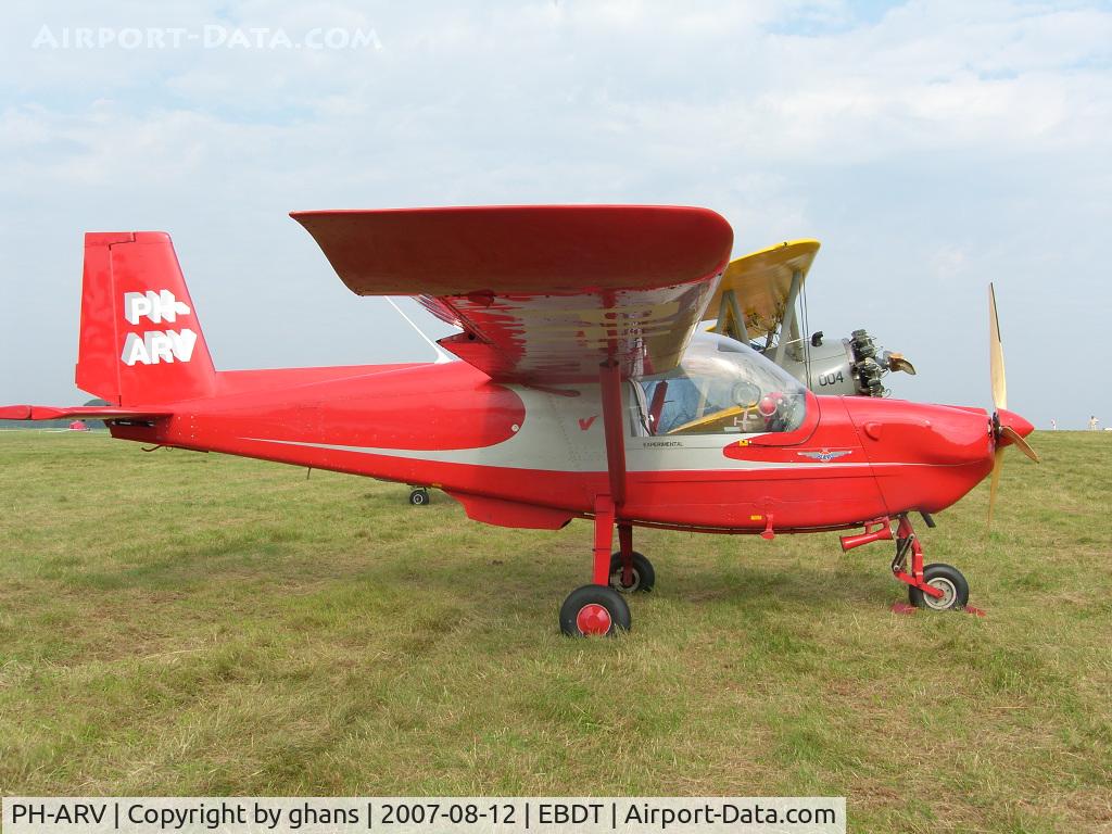 PH-ARV, 1986 ARV ARV1 Super 2 C/N 015, Rare lettertype fot registration