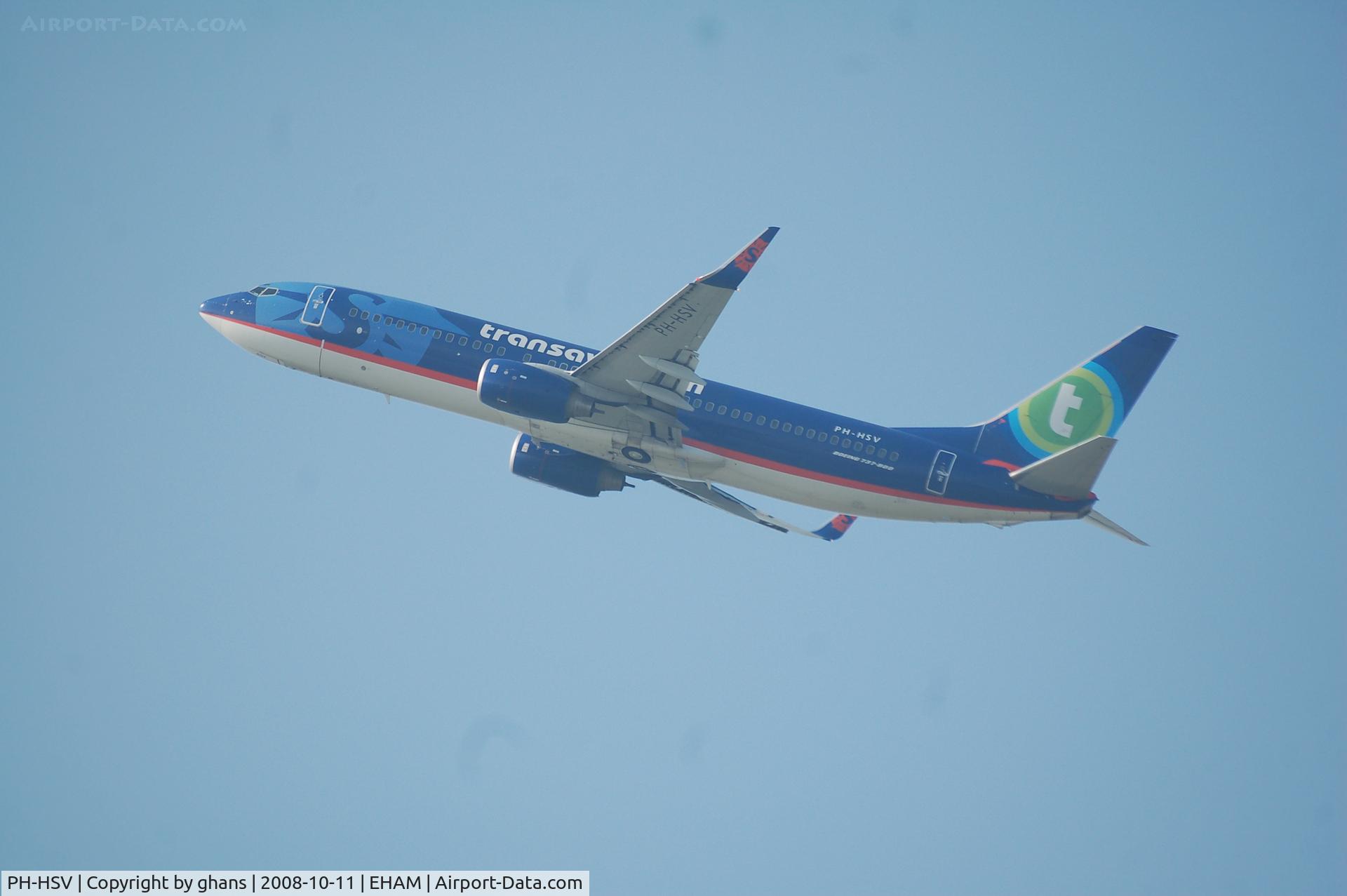 PH-HSV, 2004 Boeing 737-8BK C/N 33016, Leased from Sun Country