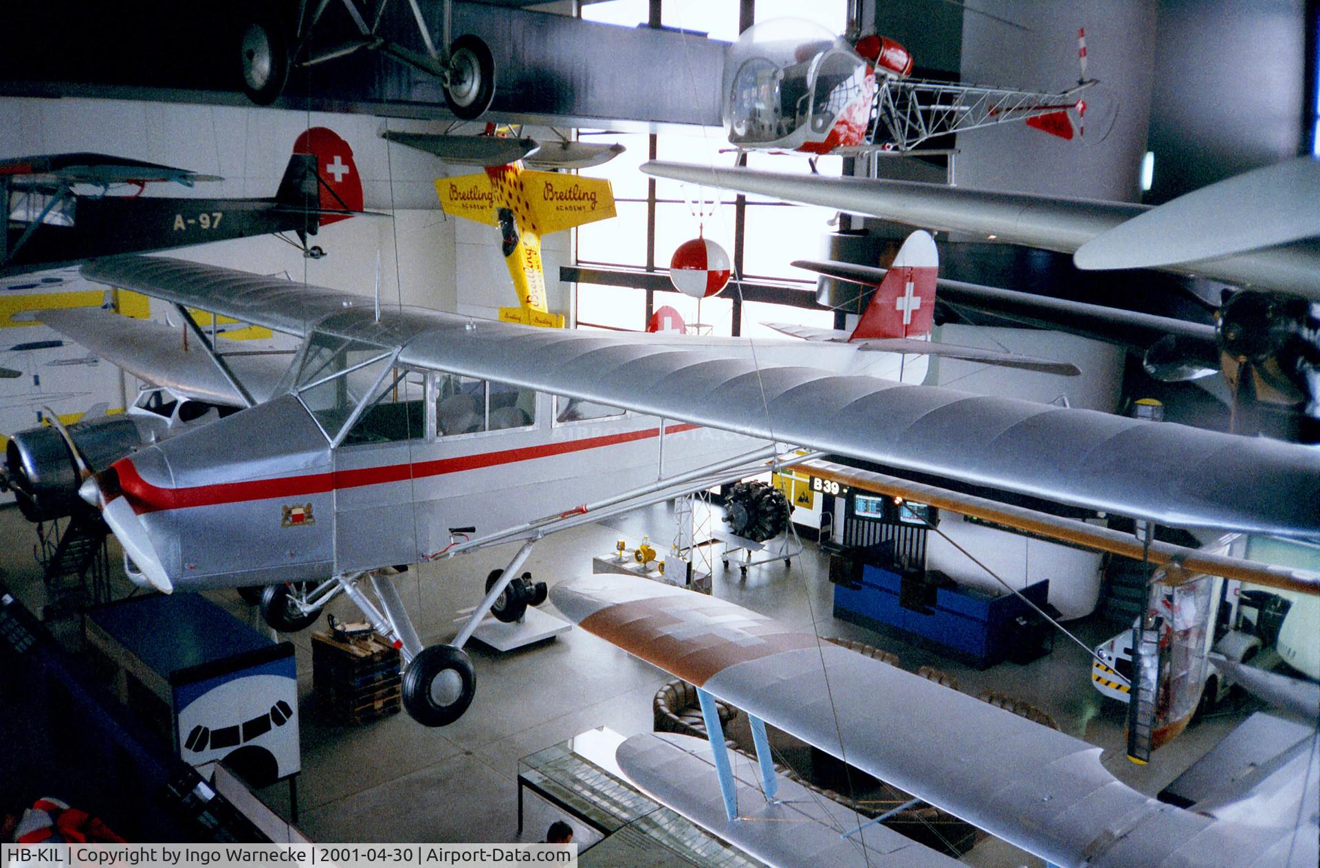 HB-KIL, 1930 Comte AC-4 Gentleman C/N 35, Comte AC-4 Gentleman at the Verkehrshaus der Schweiz, Luzern